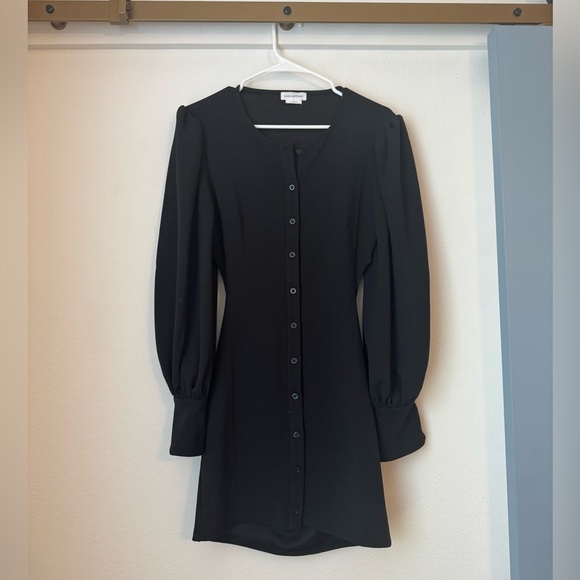 Lovers and Friends Black Open Back Mini Dress- Small - Picture 4 of 9